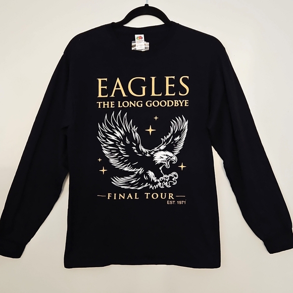 The Eagles, The Long Goodbye Final Tour Steely Dan long sleeve concert tee Med - Picture 1 of 6
